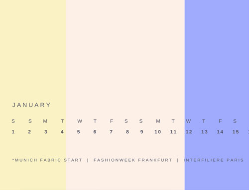 colour 2022 calendar